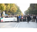 حضور پرشور دانشگاهیان دانشگاه تبریز در راهپیمایی ۱۳ آبان