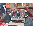 گزارش تصویری غبارروبی مزار شهدای ۲۷ دی دانشگاه تبریز